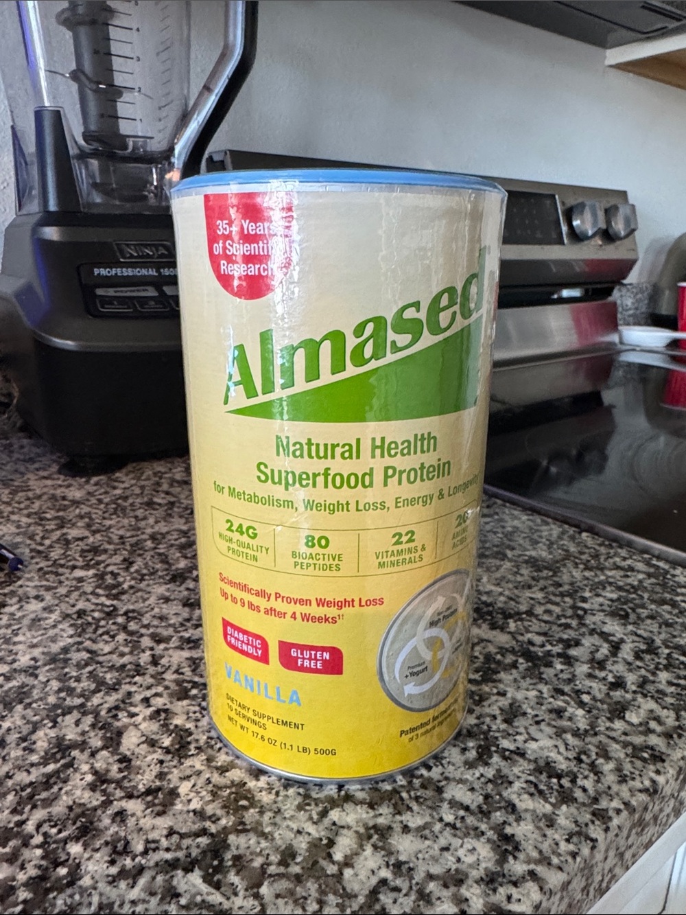 Almased Natural Health Superfood Protein - Vanilla